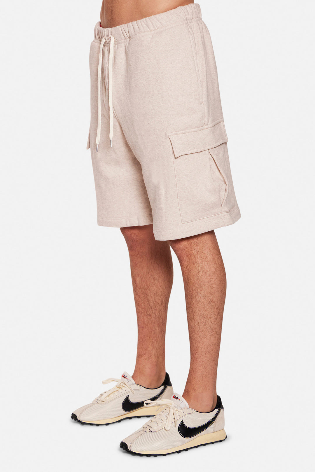 Vandam Cargo Short Oatmeal Heather
