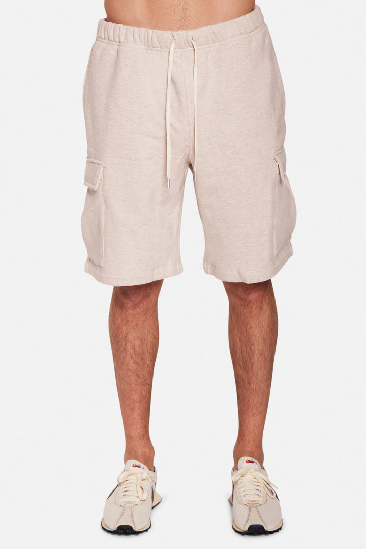 Vandam Cargo Short Oatmeal Heather