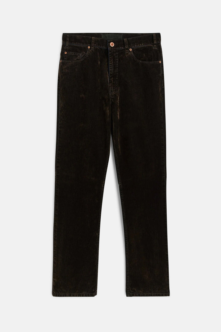 Velvet Straight Leg Pant Millitary