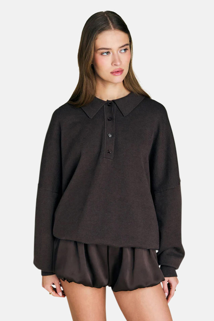 Vespen Sweter Slate Brown