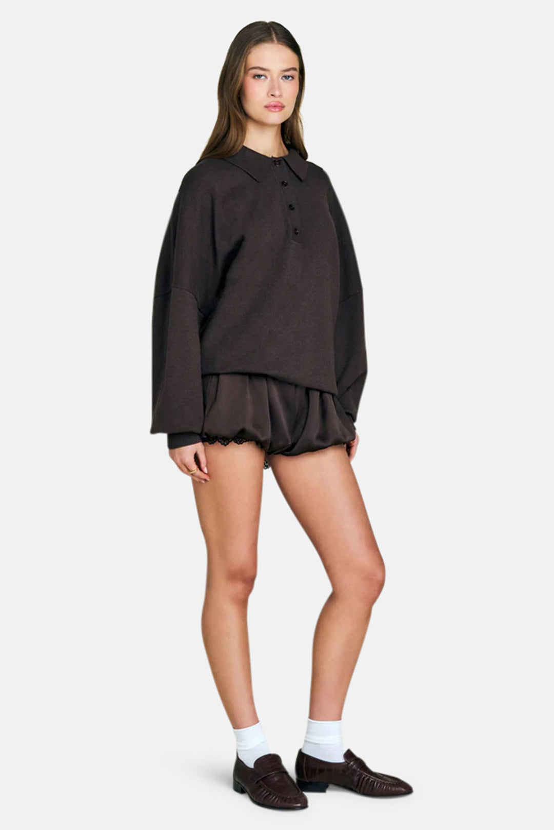 Vespen Sweter Slate Brown