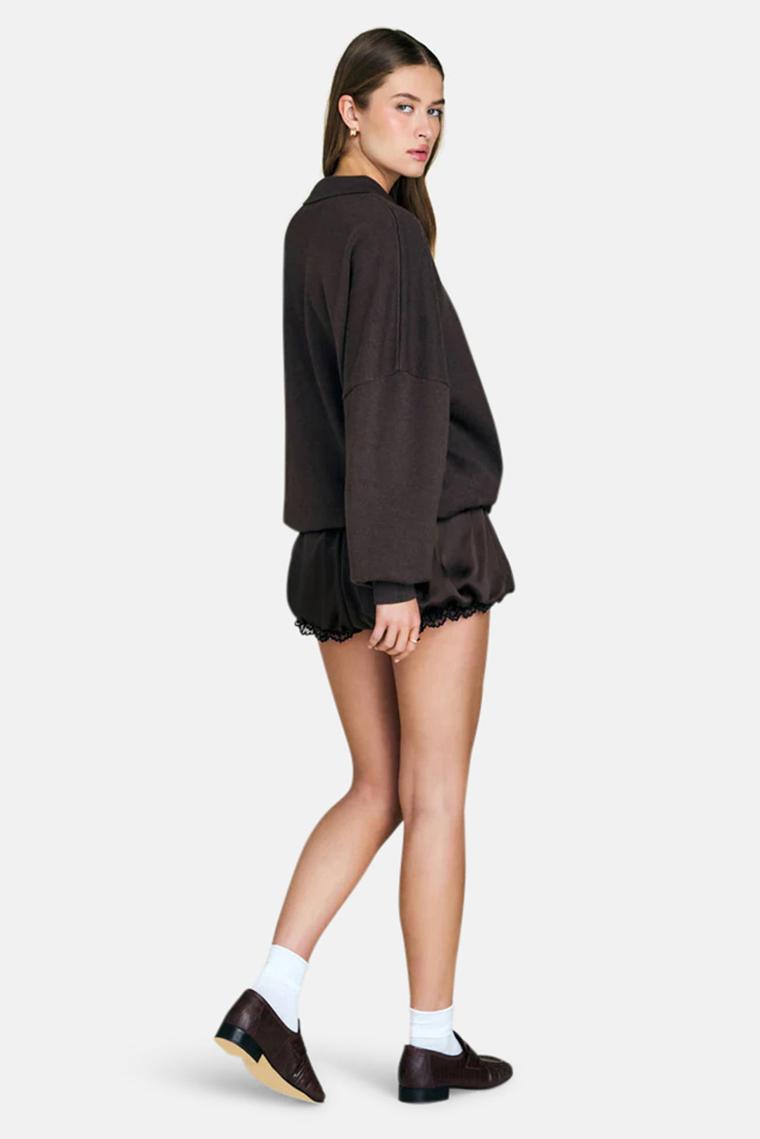 Vespen Sweter Slate Brown