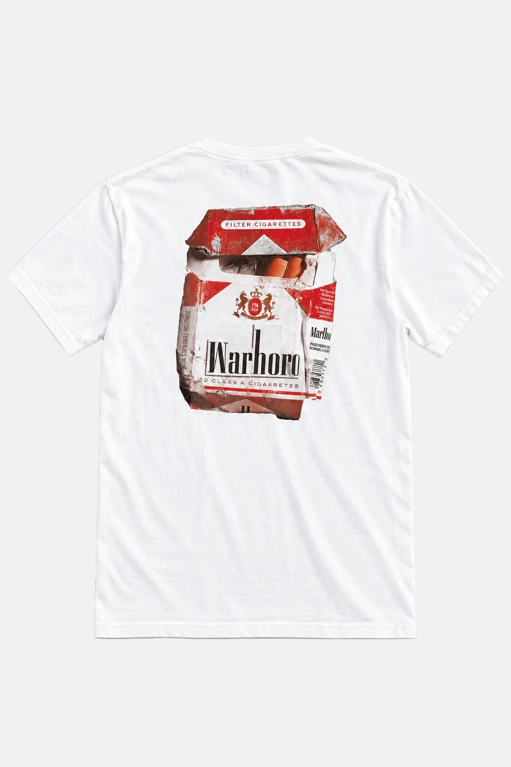 Warhol Cigarette Tee White