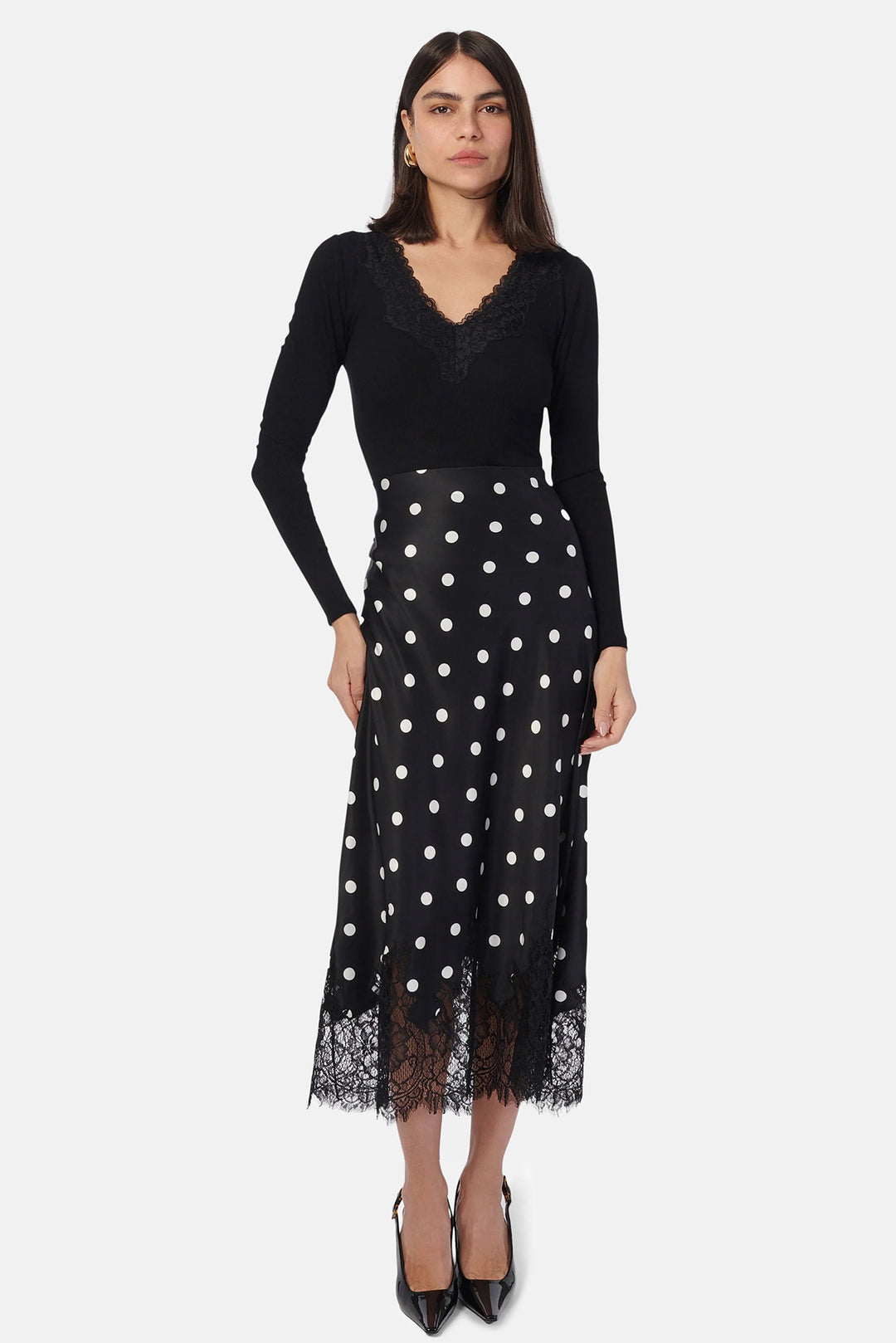 Vivienne Skirt Polka-Dot