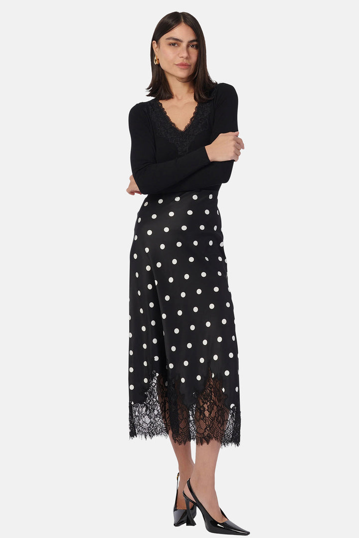 Vivienne Skirt Polka-Dot