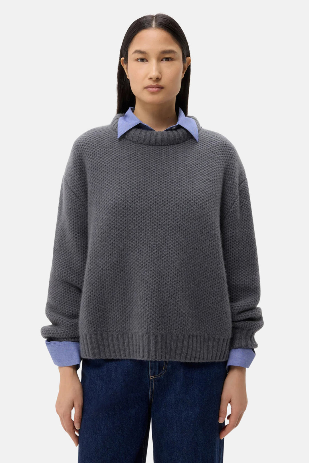 Waffle Thermal Flat Charcoal