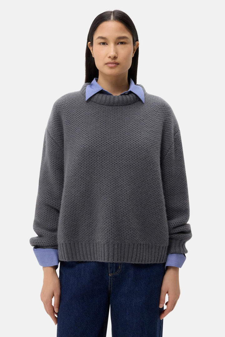 Waffle Thermal Flat Charcoal