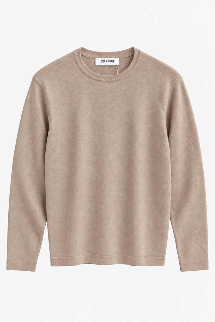 Reade Light Weight Crewneck Walnut