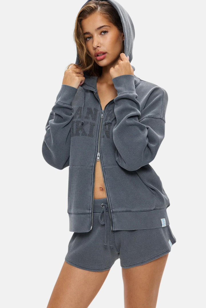 Weekend Thermal Hoodie Shadow Blue