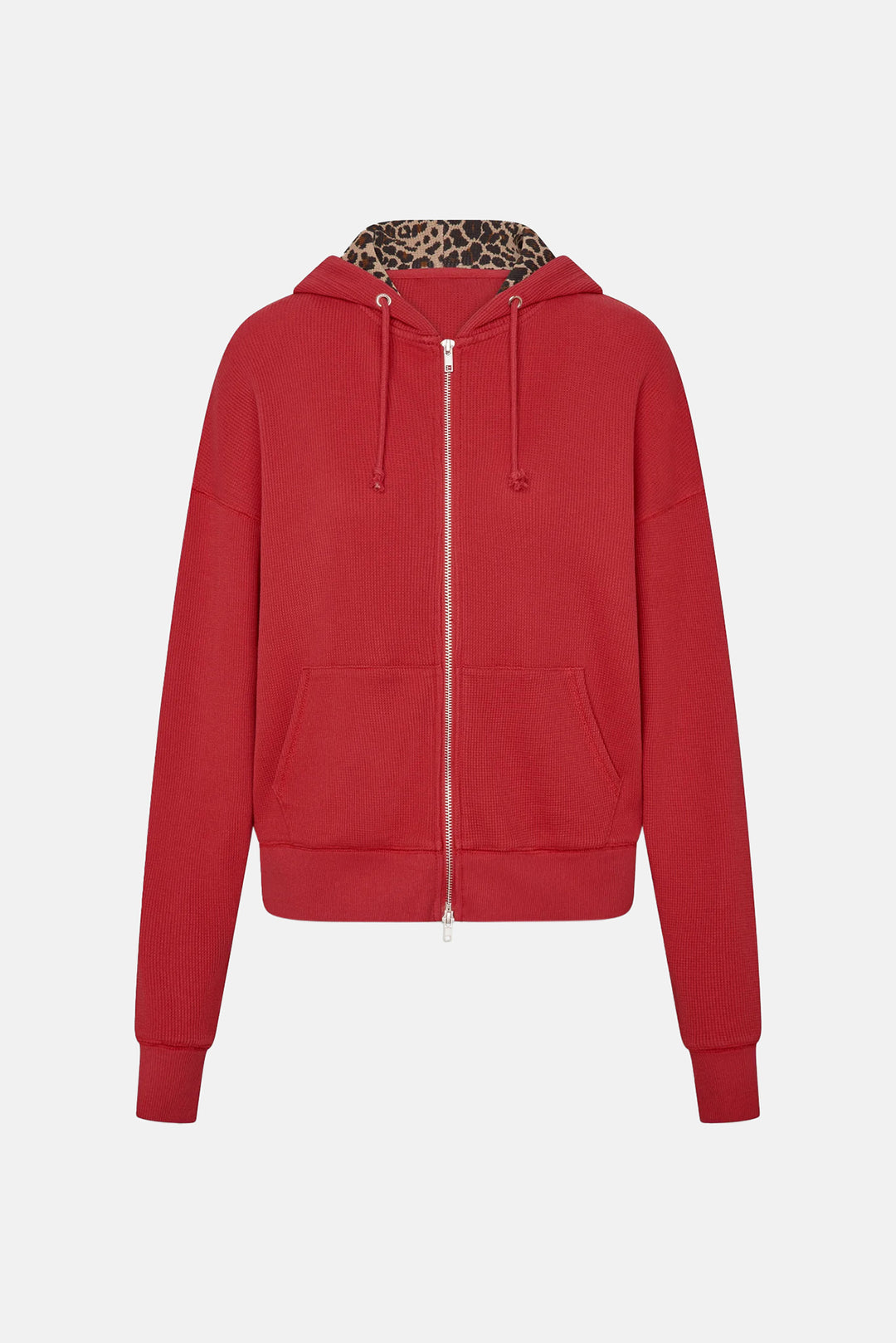 Weekend Zip Up Hoodie Strawberry Red