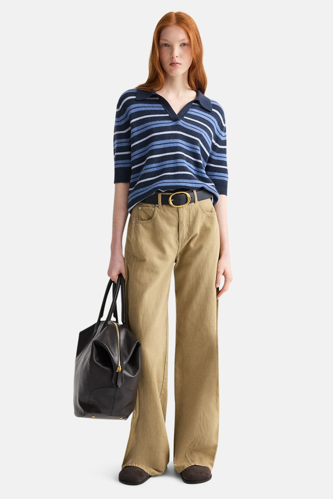 West 11th St Jean in Natural Denim Kelp
