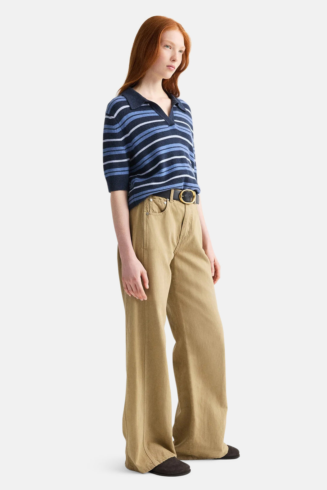West 11th St Jean in Natural Denim Kelp