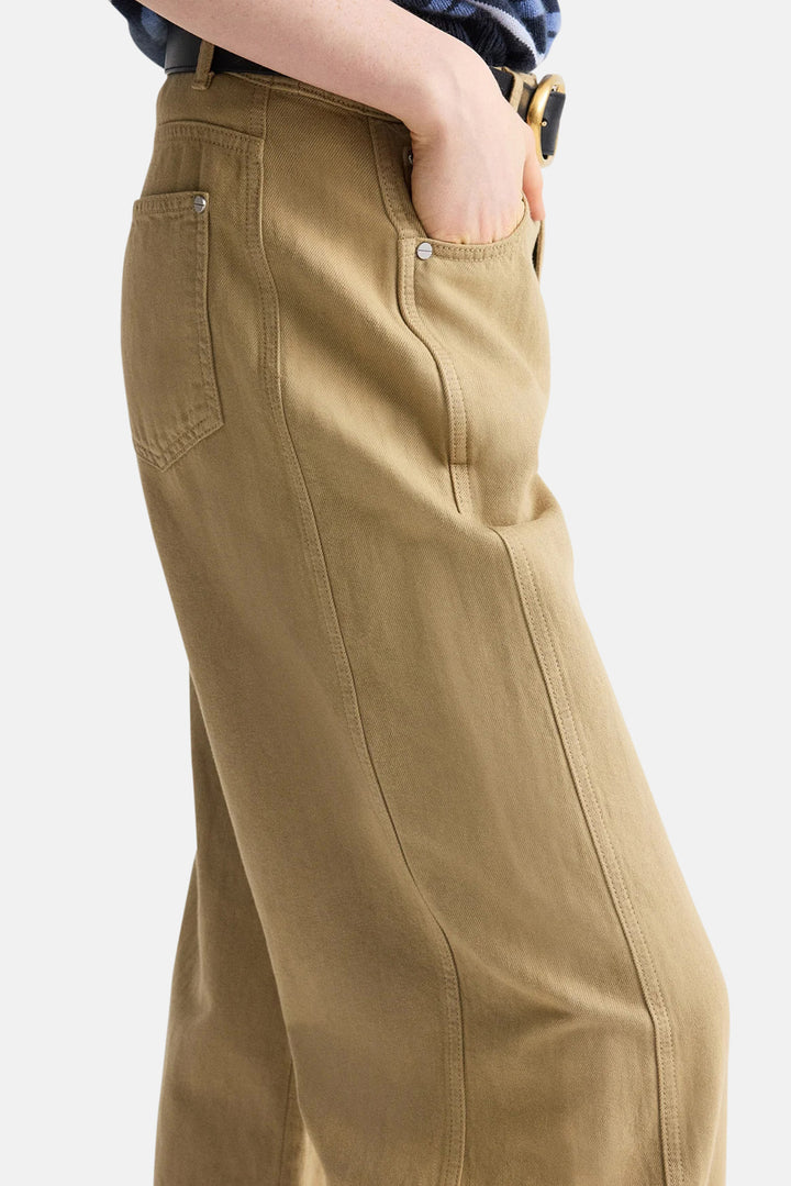 West 11th St Jean in Natural Denim Kelp