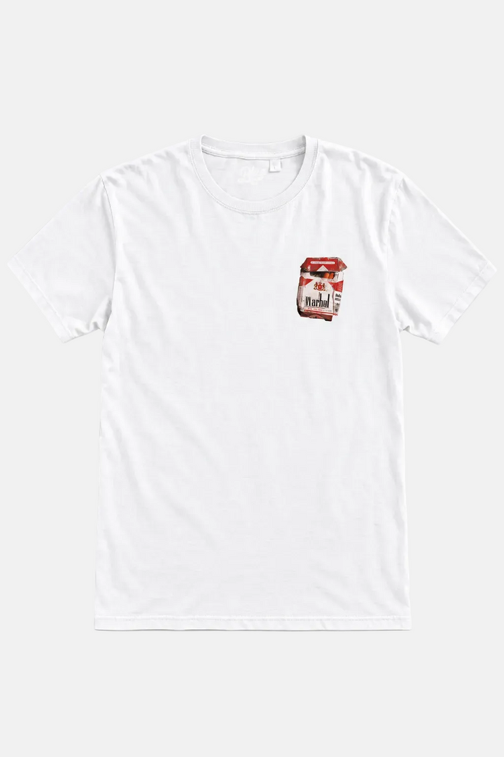 Warhol Cigarette Tee White