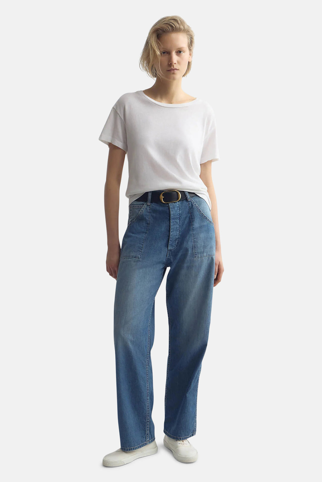 Whitney Denim Pant Delancey Wash