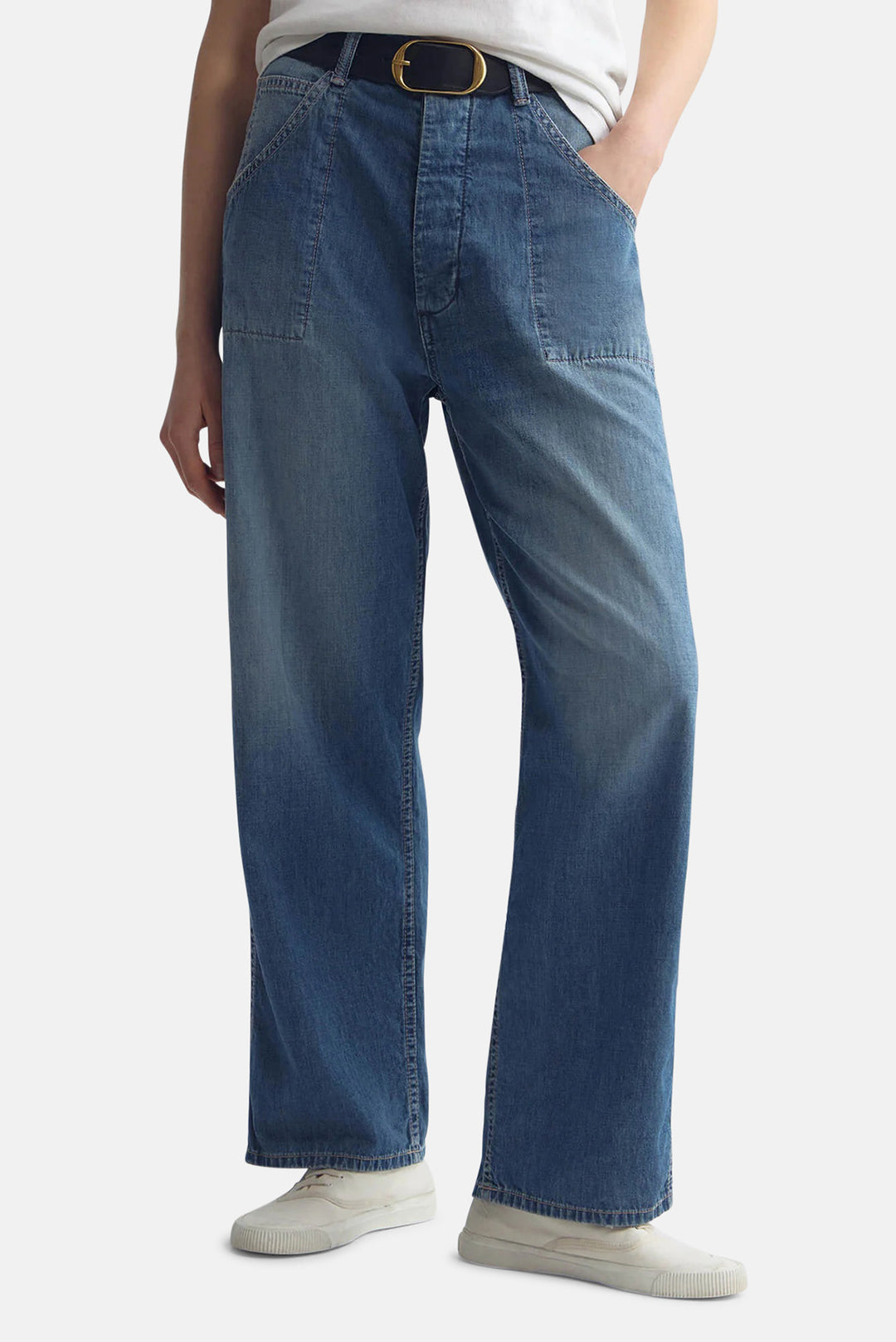 Whitney Denim Pant Delancey Wash