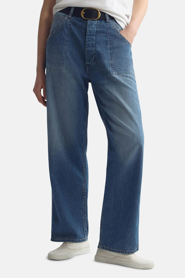 Whitney Denim Pant Delancey Wash