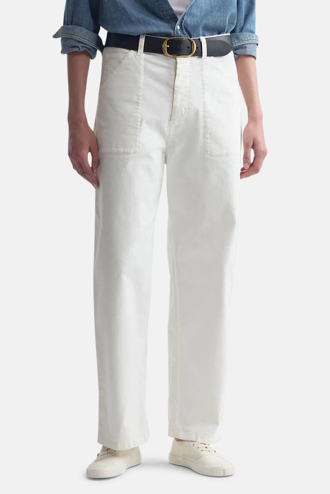 Whitney Pant White