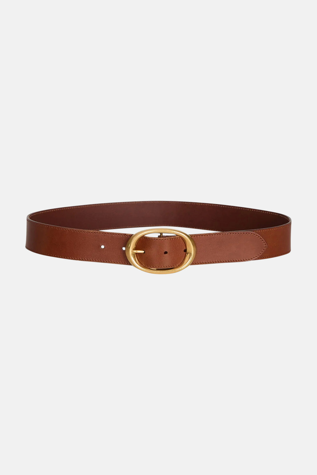 Wide Belt Cognac