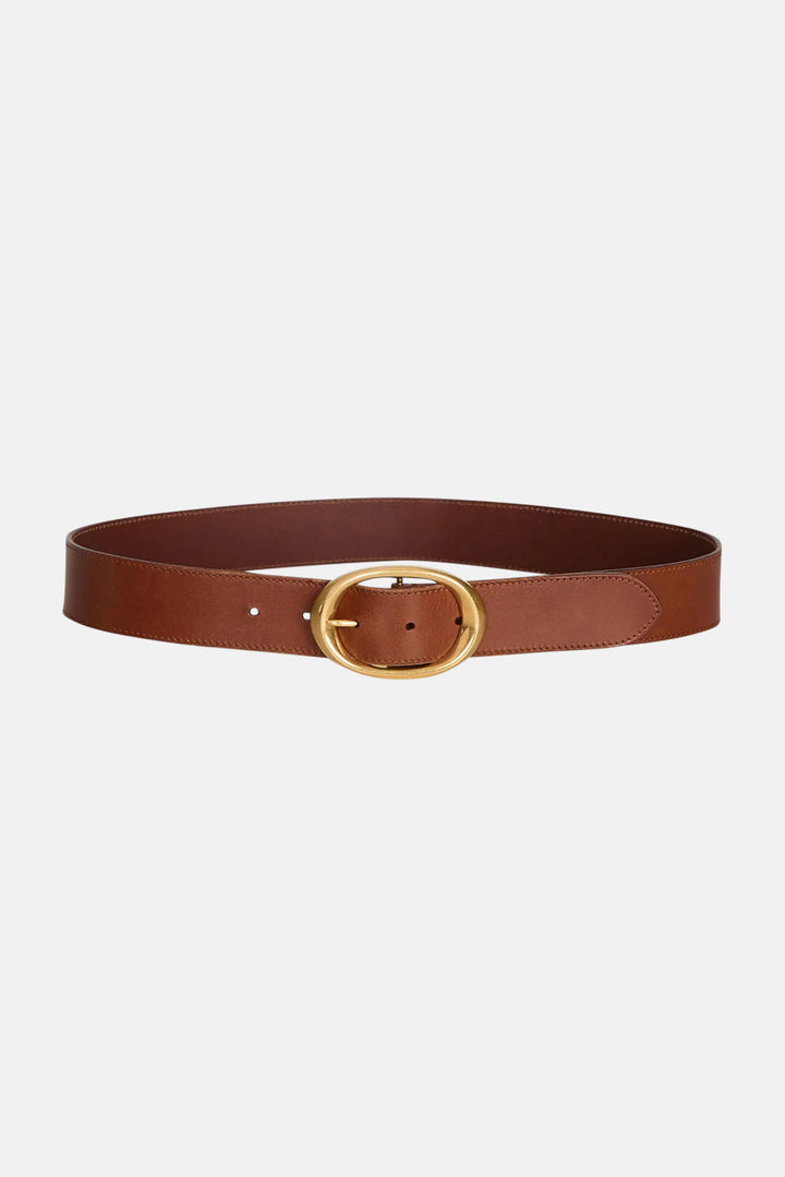 Wide Belt Cognac