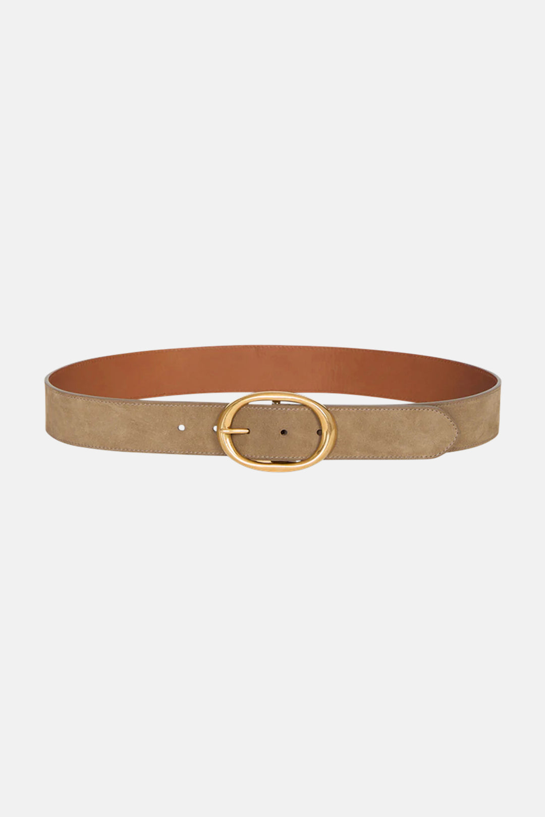 Wide Belt Petrified Oak