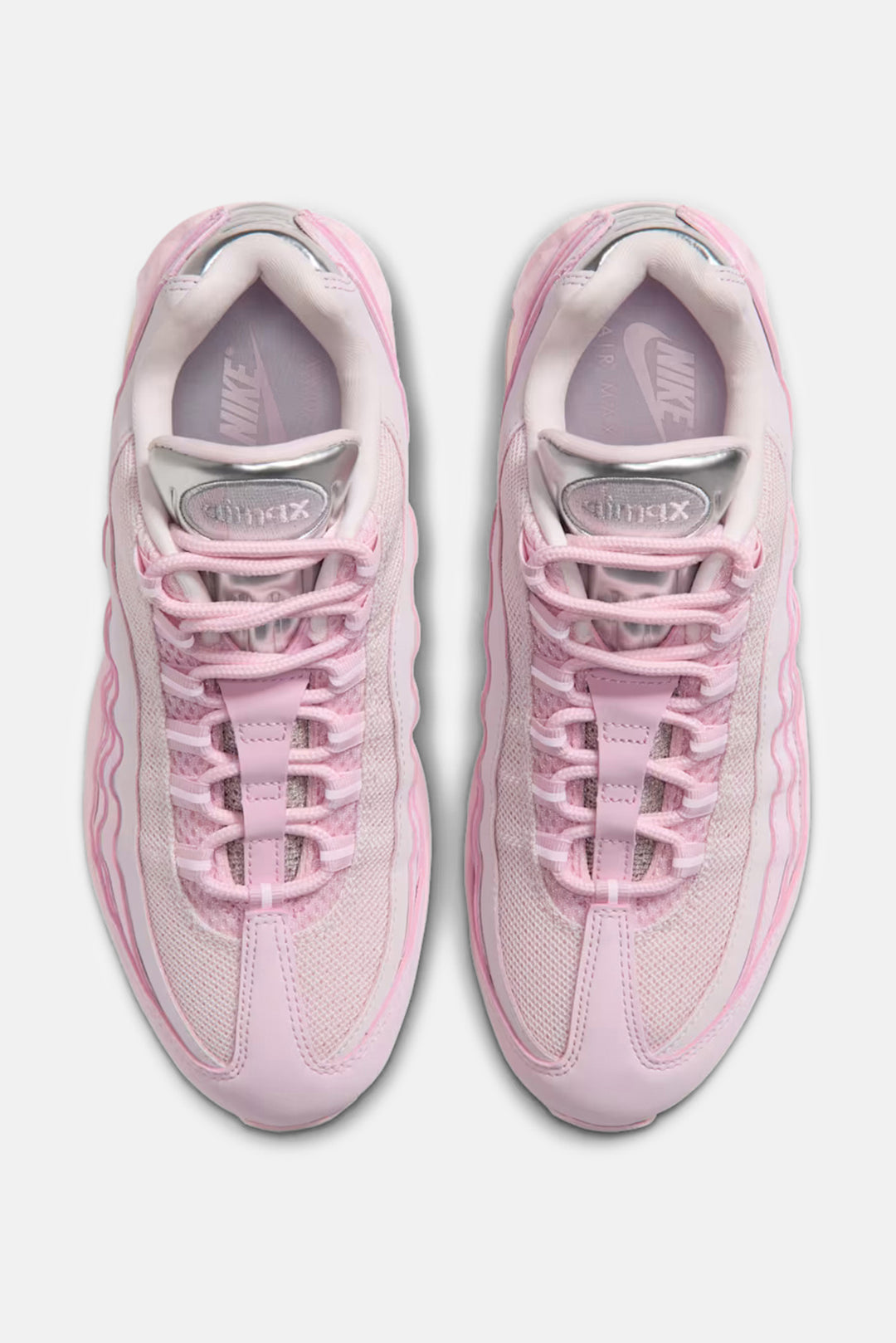 Women's Air Max 95 Big Bubble Chrome ' Pink Foam/Metallic Silver'