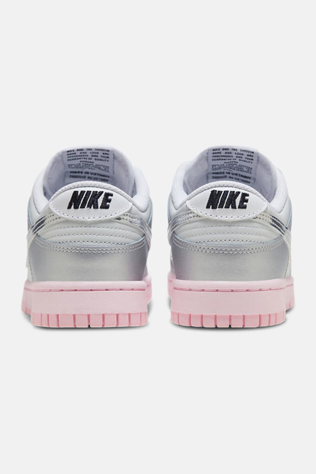 Women's Dunk Low LX 'Metallic Silver/Pink Foam'