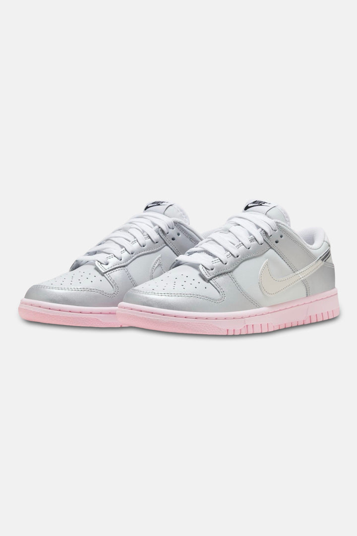 Women's Dunk Low LX 'Metallic Silver/Pink Foam'