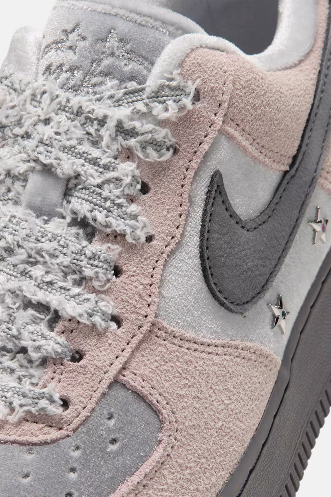 Women's Air Force 1 '07 'Metallic Silver/Pencil Point/Particle Rose'