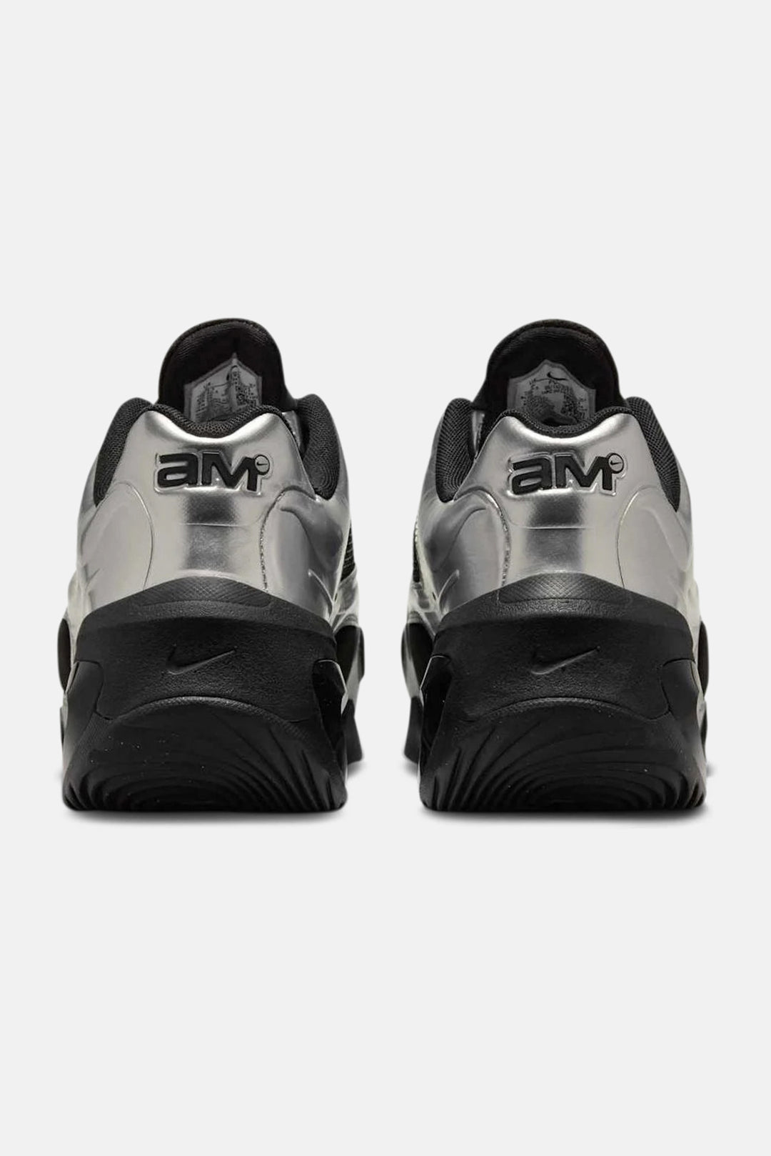 Womens Air Max Muse 'Black Metallic Silver'