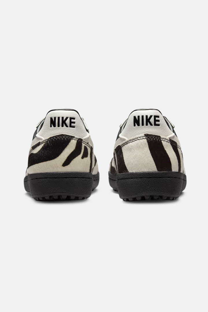 Womens Field General Black Sail Zebra Print
