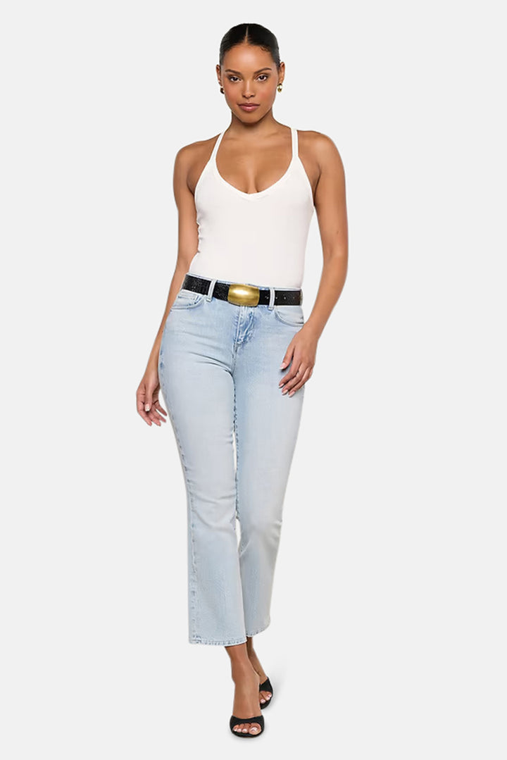 Wrenna Racerback Bodysuit White