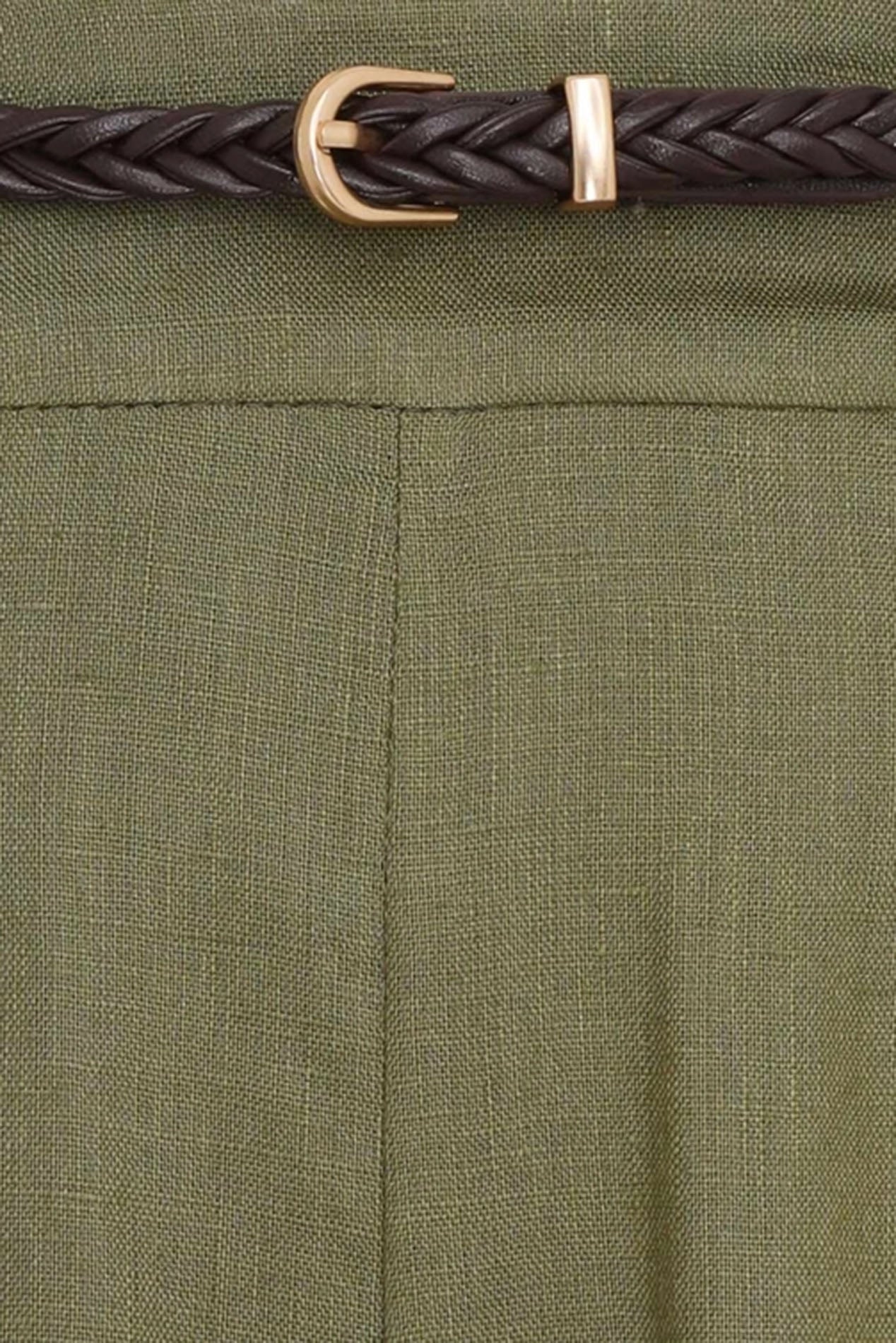 Zimmermann Wylie Wide Leg Pant Olive – blueandcream