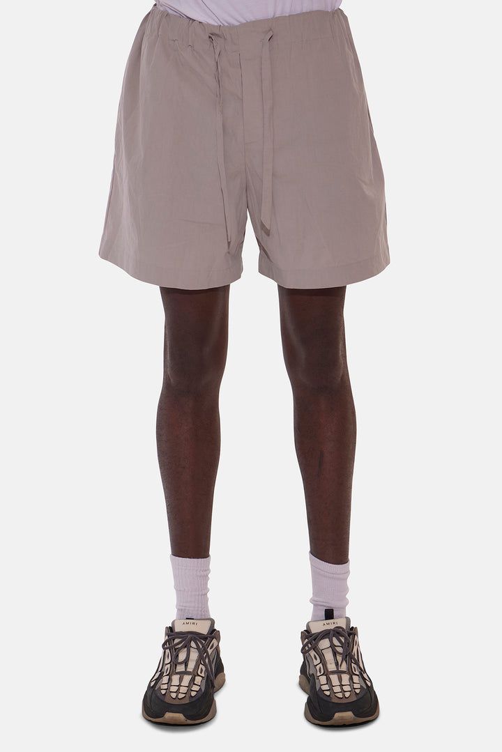 Poplin Short Grey