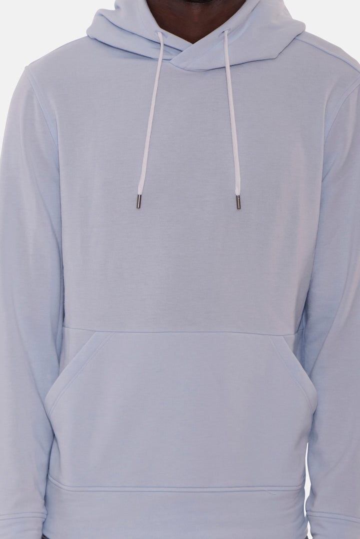 Mad Pullover Hoodie W Pockets Baby Blue