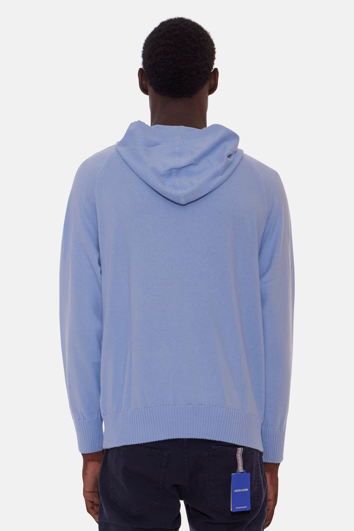 Reade Pullover Hoodie Blue Flax