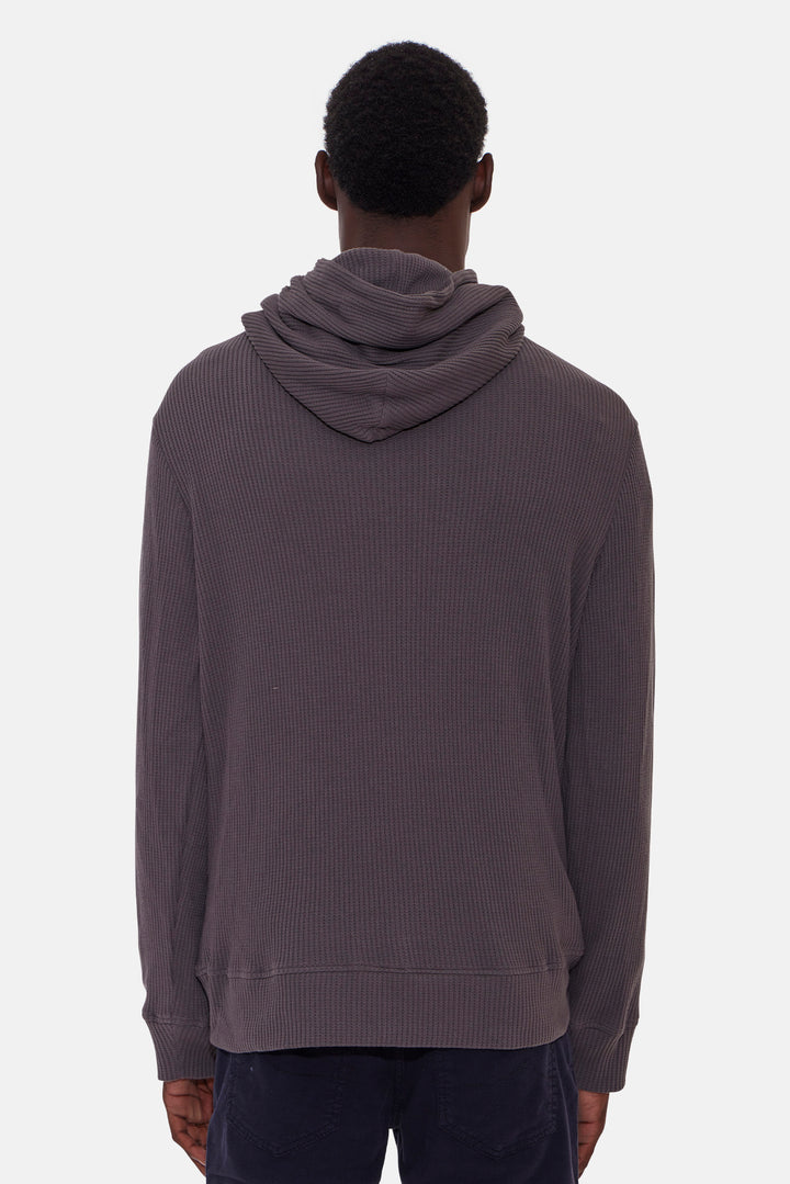 Waffle Hoodie Charcoal