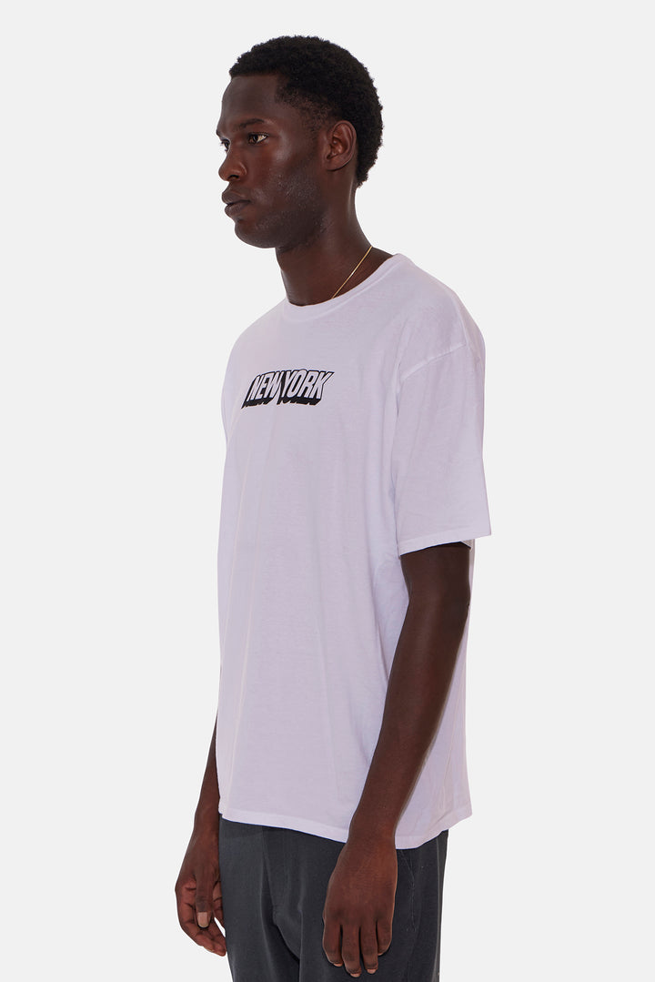 New York Tee White