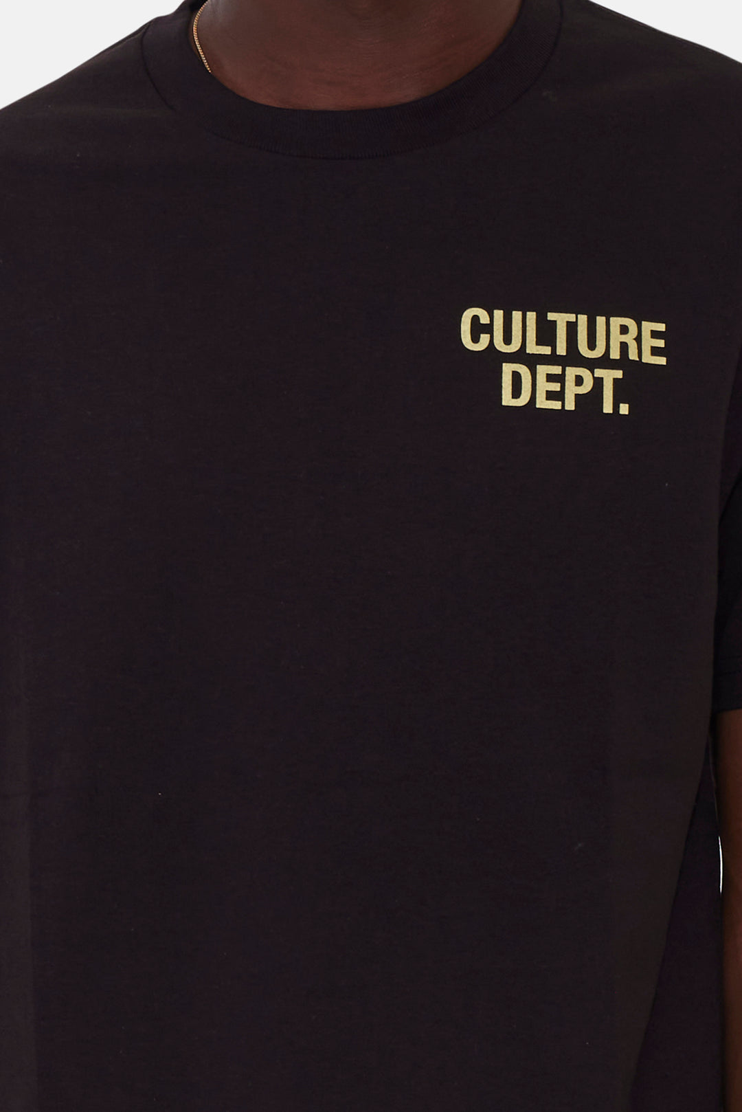 Culture Department Tee Black