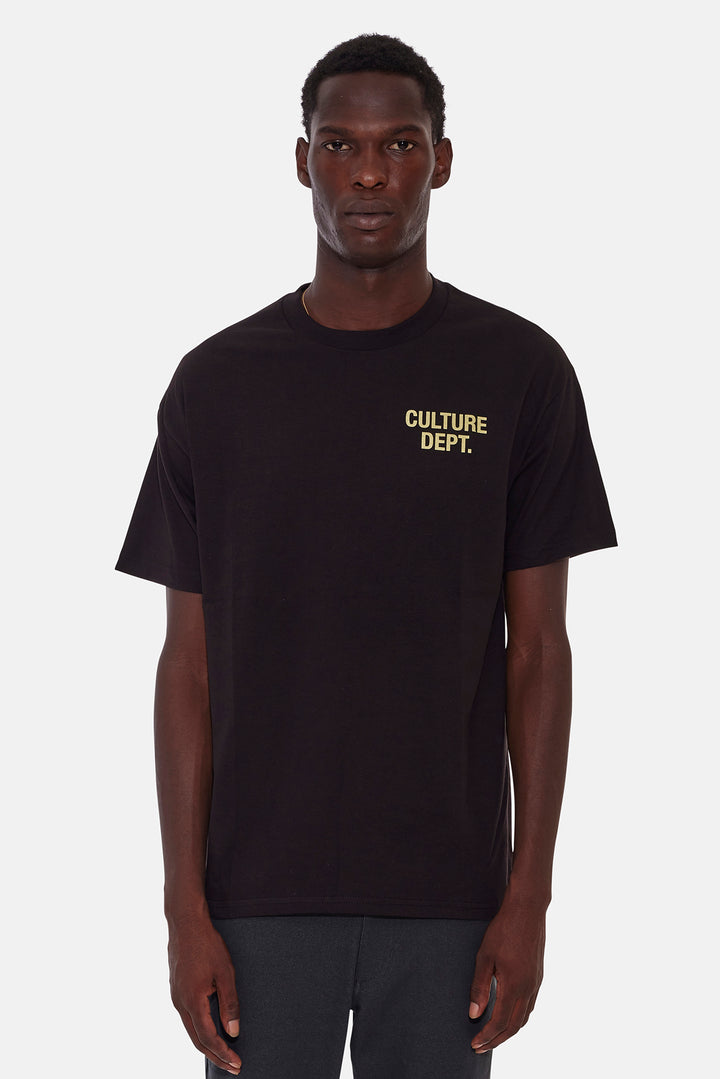 Culture Department Tee Black