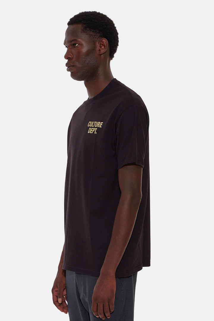 Culture Department Tee Black