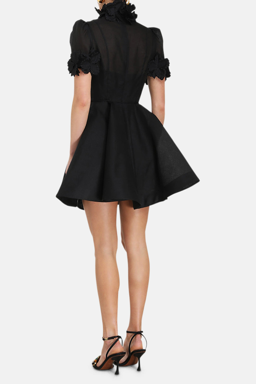 Luminosity Liftoff Flower Mini Dress Black Luminosity Liftoff Flower Mini Dress Black