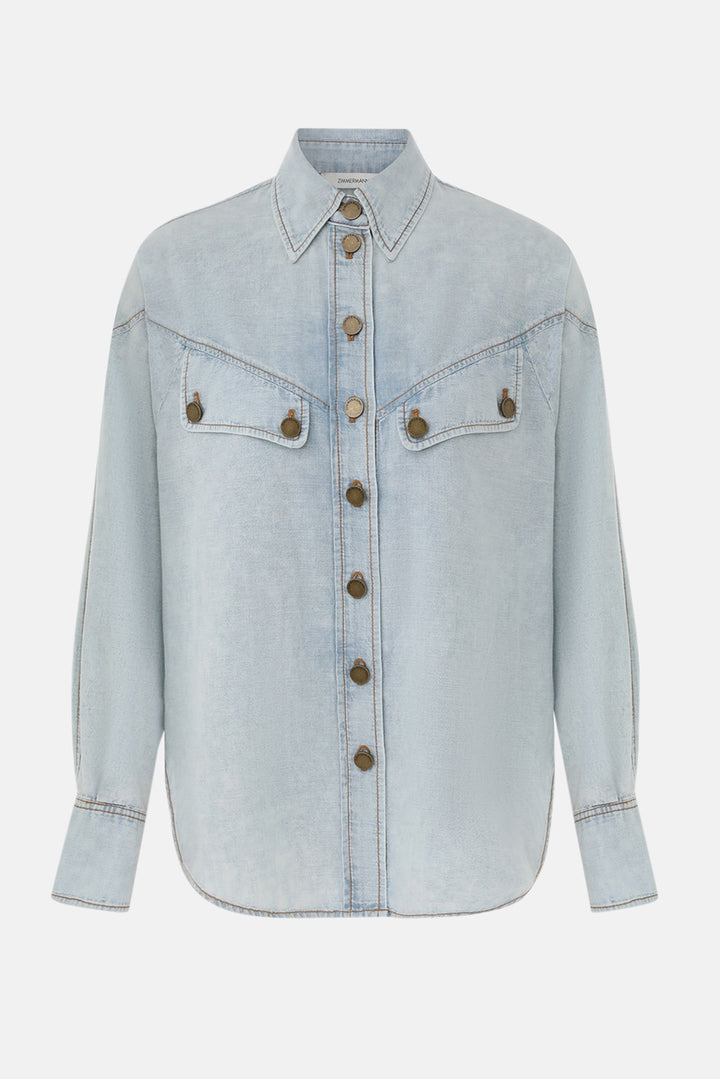 Denim Shirt Blue Smoke