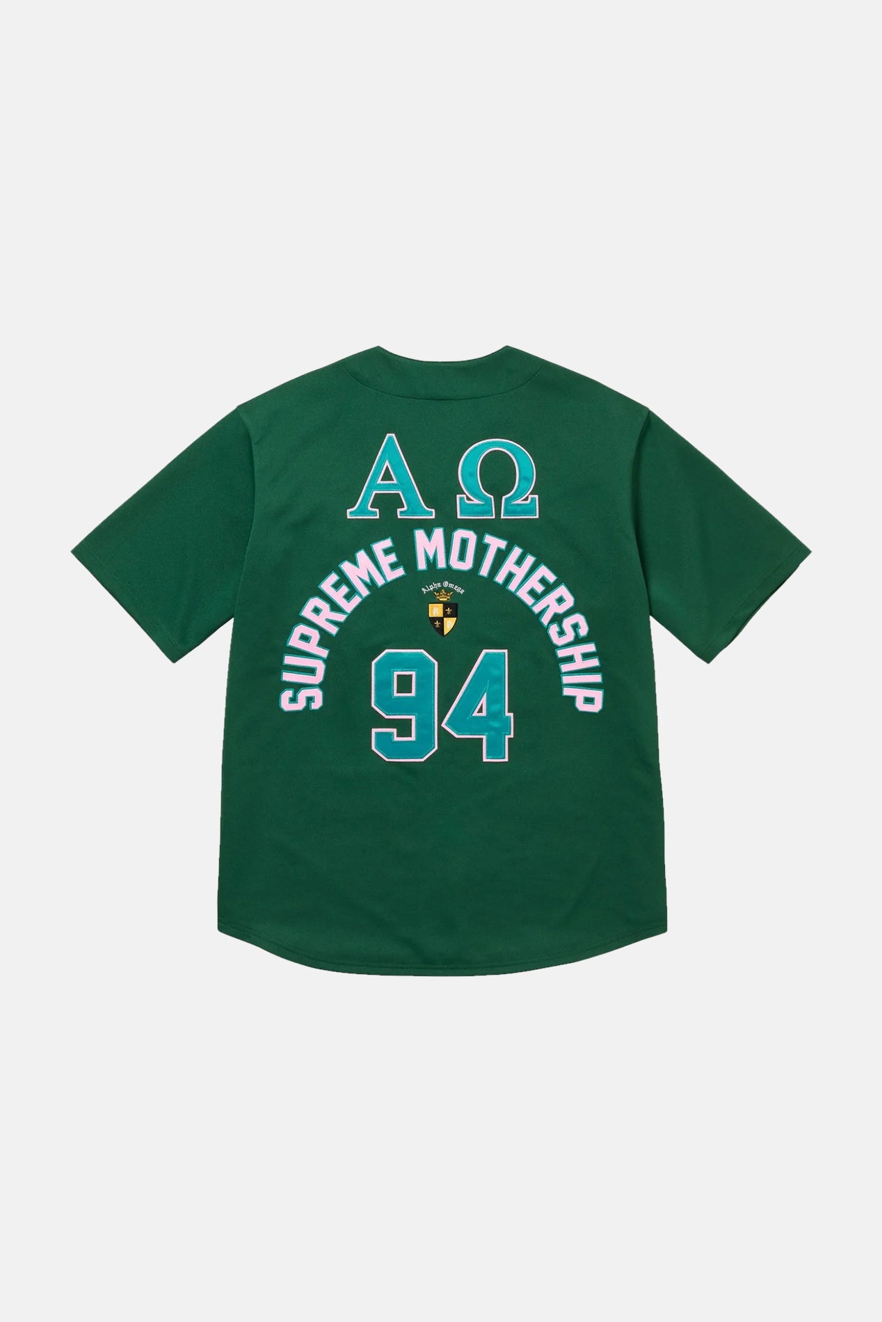 翌日発送 Supreme Alpha OmegaBaseballJersey 