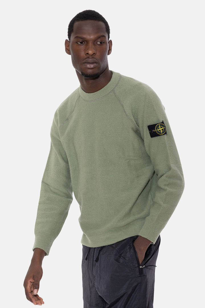 Raglan Crew Sweatshirt Sage