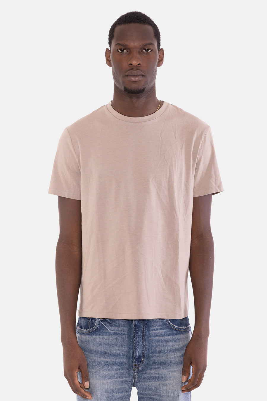 Smooth Tee Soft Taupe