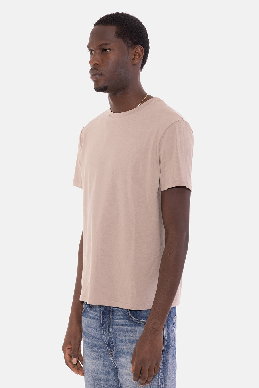 Smooth Tee Soft Taupe