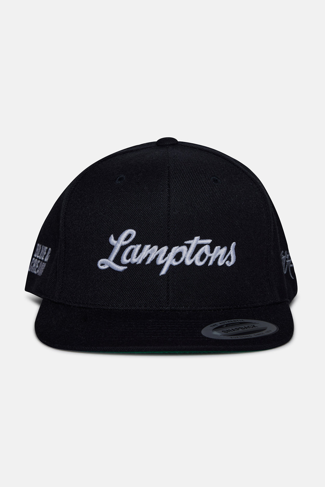Lamptons Snapback Black