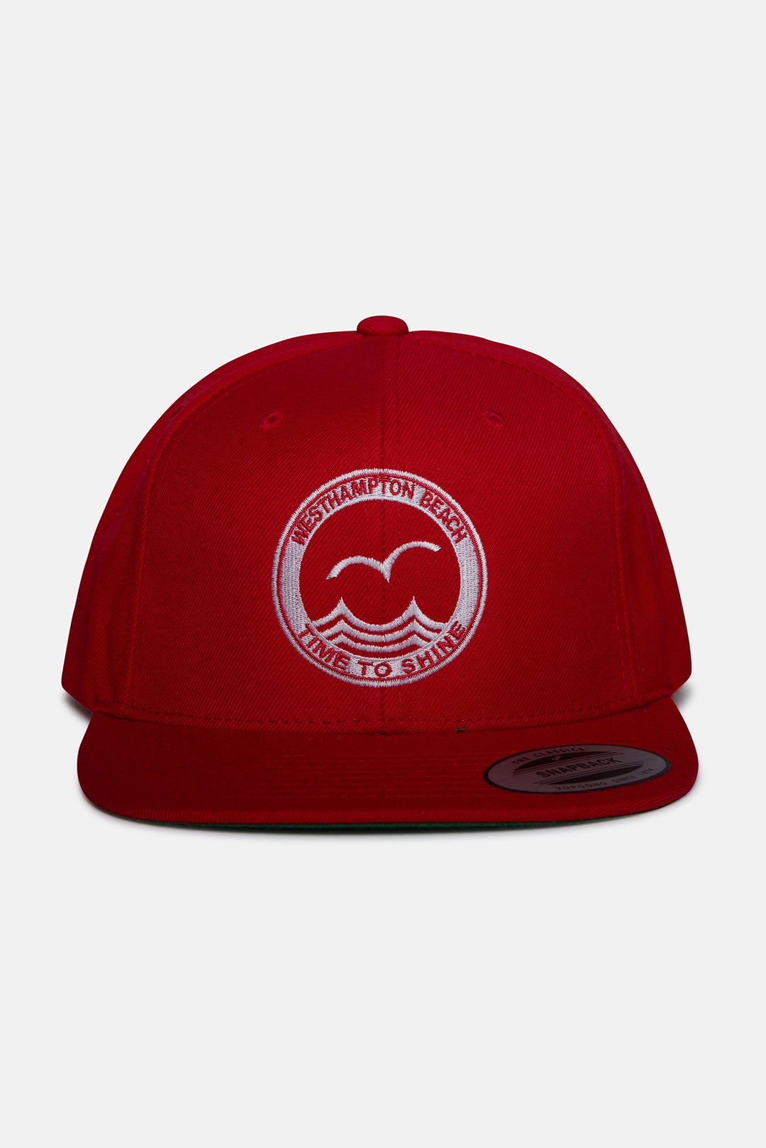 West Hampton Surf and Sun Snapback Red/White