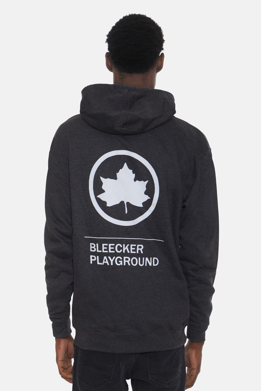 Bleecker Playground Zip Hoodie Charcoal